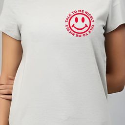 SZN Women Typography Printed T-shirt-picture-17