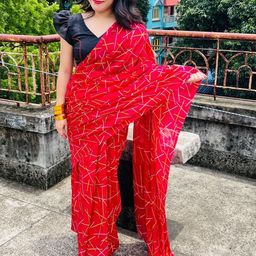 Moda Rapido Poly Georgette Designer Saree-picture-13