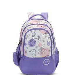 Skybags Charm 03 Purple School Backpack-42