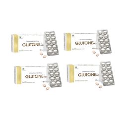 GLUTONE Set of 4 Setria Glutathione Mouth-Dissolving Effervescent Tablets - 10 Tabs Each-1