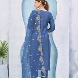 Anouk Women Blue Kurta Sets-picture-38