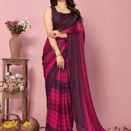 KALINI Striped Saree-picture-6
