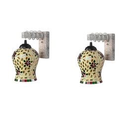 SOMIL Multi Glass Cylinder Printed Wall Lamps-image-50