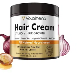 Volamena Onion & Argan Hair Cream For Styling & Hair Growth 100 ml-18