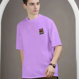 R.Code by The Roadster Life Co. Men Printed Applique T-shirt-image-68