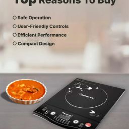 butterfly 1700 W Induction Cooktop Push Button image 3