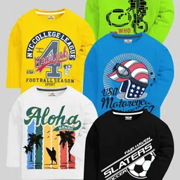 KUCHIPOO Boys 5 Printed T-shirt-picture-55