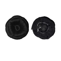 ABS Straight Halo Bun Hair Extension - Black - 5 Inch-41