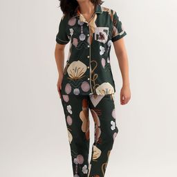 LEAF ORIGINALS Women Printed Night suit-image-91
