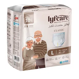 Lyfcare Zero Leakage Adult Diapers - L - 10 Pcs-image-17