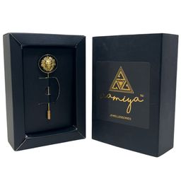 AAMIYA CREATIONS Men Lion Design Laple Pin Minimal Brooch-image-30