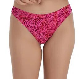 Selfcare Women Mid Rise Super Soft Nylon Lycra Printed Bikini Panties - SN3767-52