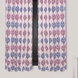 Dekor World Multicoloured Set of 2 Window Curtain-13