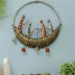 CraftVatika Olive Green Curio Showpiece-54
