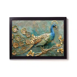 RANDOM Green & Blue Birds Wooden Wall Art-image-82