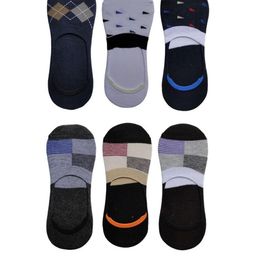 VOICI Unisex No Show Pair Of 6 Loafer Socks-image-87