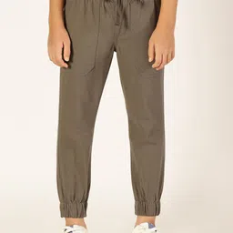 French Connection Boys Smart Easy Wash Cotton Jogger Trouser-image-94