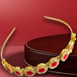 MAJESTIQUE Women Embellished Hairband-picture-48
