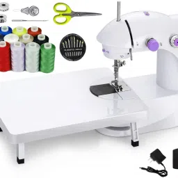 Sewing Machine for Home Tailoring, Extension Table, Foot Pedal, Adapter Electric Sewing Machine-image-27