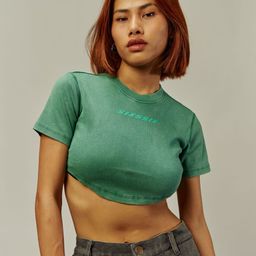 SIX5SIX Women Regular Fit Cotton Super Crop T-shirt-image-99
