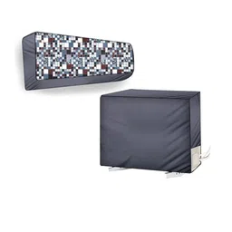 The Furnishing Tree Grey Plastic Air Conditioner Cover-picture-21