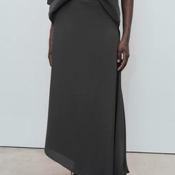 MANGO Asymmetrical Maxi Skirt-picture-22