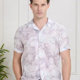 VALEN CLUB Men Premium Floral Opaque Printed Casual Shirt-picture-15