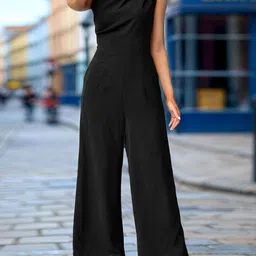 KPOP Women Round Neck Sleeveless Basic Jumpsuit-picture-45