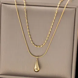 Designs & You Gold-Plated Layered Necklace-22