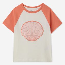 The Souled Store Girls Printed Extended Sleeves Cotton T-shirt-image-64