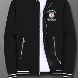 StyleCast x Revolte Men Stand Collar Graphic Embroidered Casual Bomber Jacket-image-88