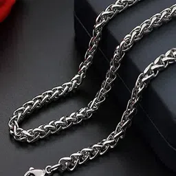 RUHI COLLECTION Unisex Silver-Plated Chain-image-28
