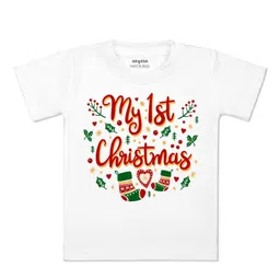 Arvesa Kids Typography Printed Applique T-shirt-picture-41