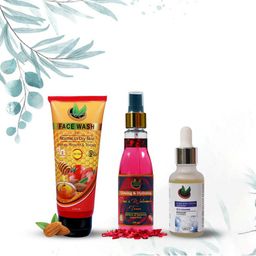 NatureNova Herbals Set of De-Tan Face Wash + Toner + Face Serum-37