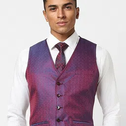 Van Heusen Slim-Fit Single-Breasted Two Piece Formal Suit image 2