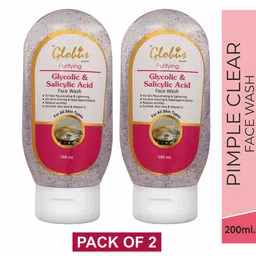 Globus Remedies Pack Of 2 Transparent Pimple Clear Face Wash-23
