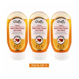 Globus Remedies Set of 3 Herbal Apple Cider Vinegar Face Wash with Rosemary - 100ml each-11