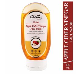 Globus Remedies Set of 3 Herbal Apple Cider Vinegar Face Wash with Rosemary - 100ml each image 2