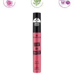 essence Stay 8H Matte Vegan Mask Proof Liquid Lipstick 3 ml - Mad About You 04 image 4