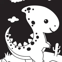 Dreamland Dinosaur Neon Colour & Sticker Dots Book Over 500 Stickers-25