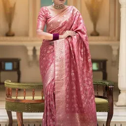 AMRUTKALA SAREES Ethnic Motifs Banarasi Saree-picture-55