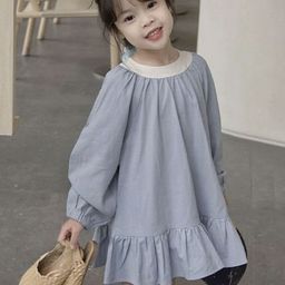 LULU & SKY Flared Sleeve A-Line Dress-image-22