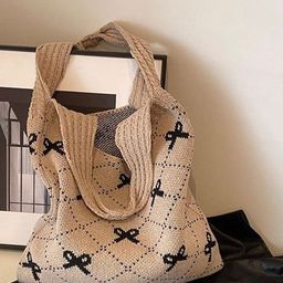 StyleCast x Revolte Printed Bucket Handheld Bag with Cut Work-12