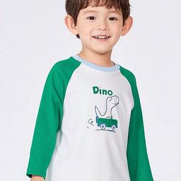 LULU & SKY Girls Printed Pure Cotton Applique T-shirt-image-71