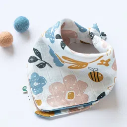 cocoon care Printed 2 In 1 Softer Bib & Burp Cloth-image-93
