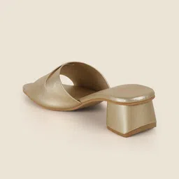 Metro Textured Block Mules image 3