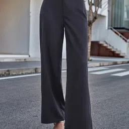 TOOCHKI Women Relaxed Straight Leg High-Rise Trousers-picture-22