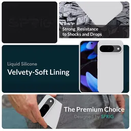 SPRIG Solid Printed Back Case Mobile Accessories image 4