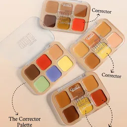 GLAM21 Cream Concealer Corrector Palette 9g - Deep Dawn 03 image 5