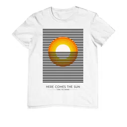 TeeSlix Unisex White Tshirts-image-28